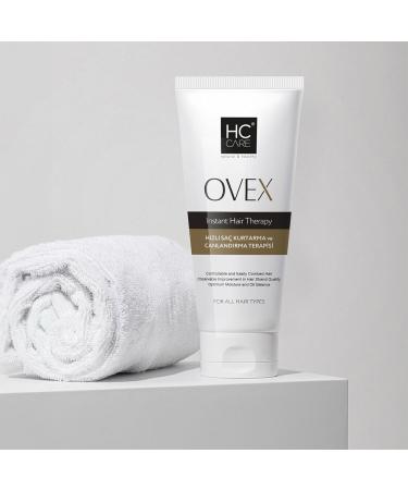 HC Care Ovex and HC Comlex 100% Herbal Hair Lotion Kit | 200 ml HC Ovex + 100 ml Hair Care Lotion | Damaged Dry & Thickening (HC Complex + HC OVEX) - Buy Online on GoSupps.com