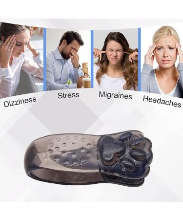 Headache Relief Clip Hand Clip For Headache Relief | Tension Soothing Tool | Massage Tool To Relieve Headache With Head Black - Buy Online on GoSupps.com