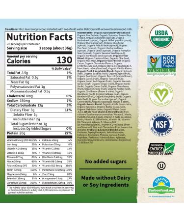 Garden of Life RAW Organic Meal Shake - Chocolate Cacao 2.24 lbs | Meal Replacement - Buy Online on GoSupps.com