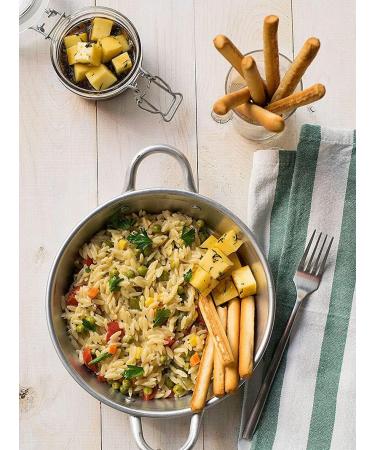 Greek Mediterranean Orzotto Traditional Orzo Pasta Net 880g | Raw Ingredients | No Preservatives | Great Taste & High Nutritional Value. - Buy Online on GoSupps.com