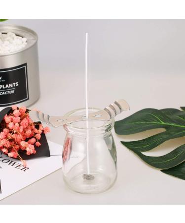 Harapu Cotton Candle Wick 8 - Pre-Waxed Low Smoke Wick for Candle Making DIY - 50 Pcs - Buy Online on GoSupps.com