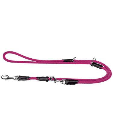 HUNTER Freestyle Retriever leash integrated collar robust weatherproof 1.0/120 cm raspberry 1.0 x 200 cm raspberry - Buy Online on GoSupps.com