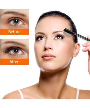 Sibba Metal Teeth Eyelash Comb Set - Acrylic Lash Separator Tool for Women & Girls Makeup - Buy Online on GoSupps.com