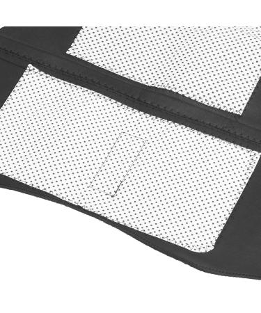 Acouto Heated Waist Brace Vest Adjustable Velcro Soft Design Ideal for Pain Relief | International Shipping Available - Buy Online on GoSupps.com