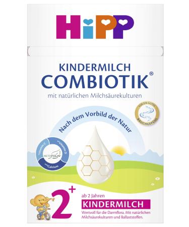 HiPP milk formula Combiotik children's milk Combiotik 2+ pack of 4 (4x600g)