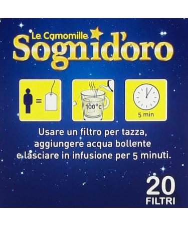 Star Italian Camomy Tea Bags 6 x 20 + 5 Free - Buy Online on GoSupps.com