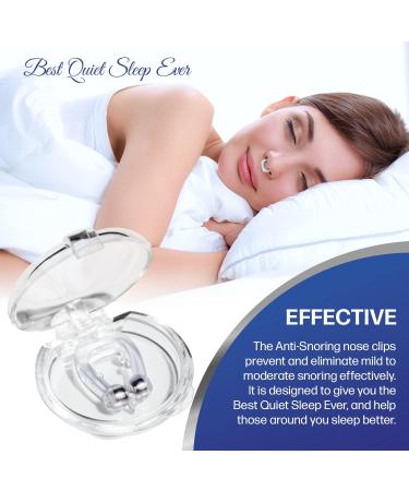 Snore Stopper Nose Clips - Effective Anti-Snoring Solution (6 Pack) - Buy Online on GoSupps.com
