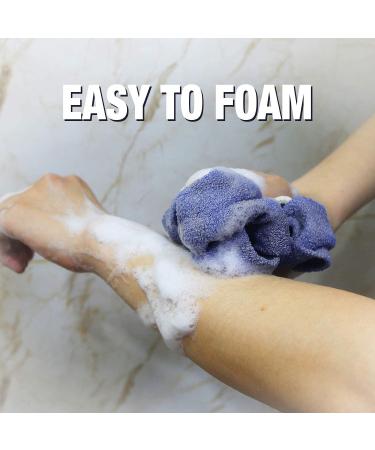 Evridwear Exfoliating Back Scrubber with Handles - Dual-Sided for Deep Cleansing and Blood Circulation - Men and Women - One Size - Buy Online on GoSupps.com