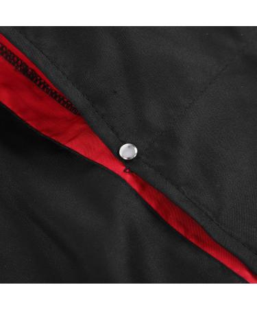 FILFEEL Salon Stylist Apron - Fashionable Black Hairdressing Cape for Adults | Ideal for Hair Cutting & Barber Use | International Shipping Available - Buy Online on GoSupps.com