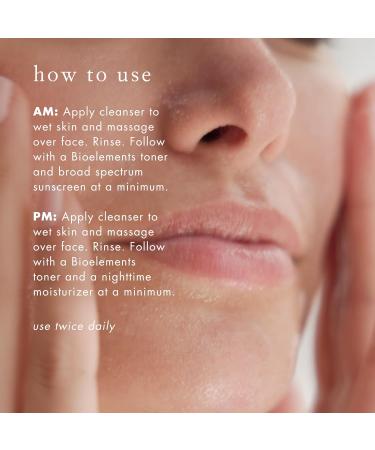 Bioelements Decongestant Cleanser - 6 fl oz Lathering Gel for Oily Skin | Vegan & Gluten Free - Shop Internationally - Buy Online on GoSupps.com