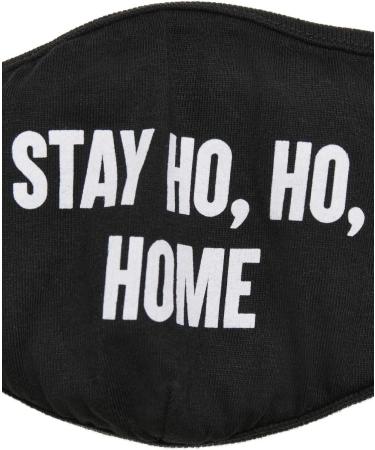 Urban Classics Stay Ho Home Face Mask - Everyday One Size Black | International Shipping Available - Buy Online on GoSupps.com