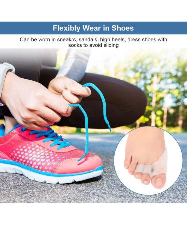 Big Toe Separator Gel Bunion Pads - Toe Spacers for Hallux Valgus & Hammer Toe - Bunion Pain Relief - Men & Women - 1 Pair - Buy Online on GoSupps.com