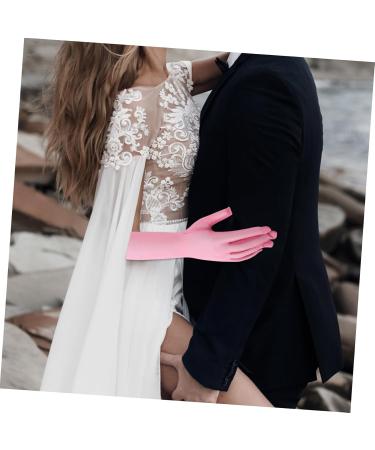  FRCOLOR FRCOLOR 1 Pair Long Elbows Woman for Dance Tea Party Long Women Elastic Women Anti-Sun Long Bride Polyester - Buy Online on GoSupps.com