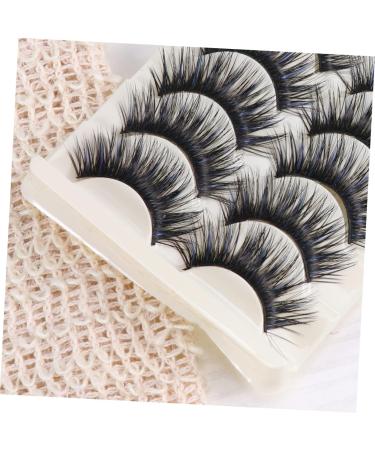 Beavorty 5 Pairs reusable fake eye lashes fakes eyelash magnetic cruelty- long false eye lashes dramatic eyelashes natural fake lashes natural false lashes dense false eyelashes 3d - Buy Online on GoSupps.com