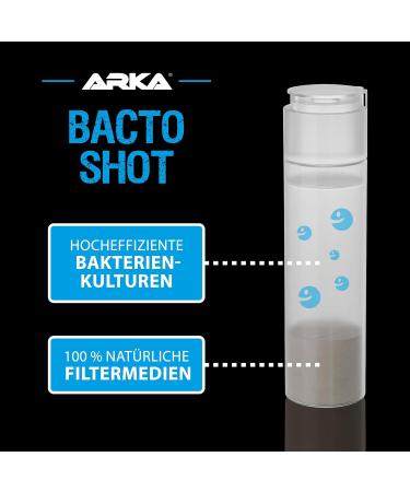 Arka Bacto Shot 50ml - Premium Living Vaccination Cultures for Freshwater & Saltwater Aquariums | Improve Water Quality & Biology - Buy Online on GoSupps.com