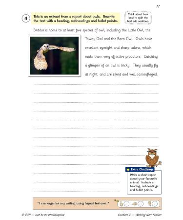 KS2 English Year 5 Writing Targeted Questions Book | CGP Year 5 English - Improve Writing Skills for Kids - Buy Online on GoSupps.com