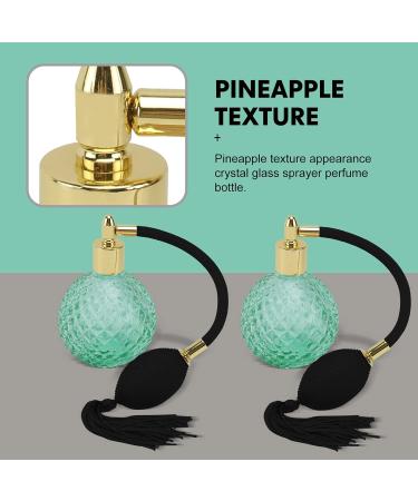 minkissy Glass Spray Bottle Vintage Perfume Spray Bottle Refillable Vintage Perfume Bottle Empty Glass Perfume Spraying Bottle Retro Perfume Bulb Bottle Green Airbag Perfume Travel Spray Bottle - Buy Online on GoSupps.com