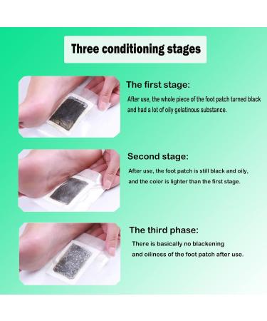 Detoxification Plaster for Feet - 100 Natural Deep Cleansing Foot Pads | Stress Relief & Deep Sleep | Adhesive Foot Care Solutions - Buy Online on GoSupps.com