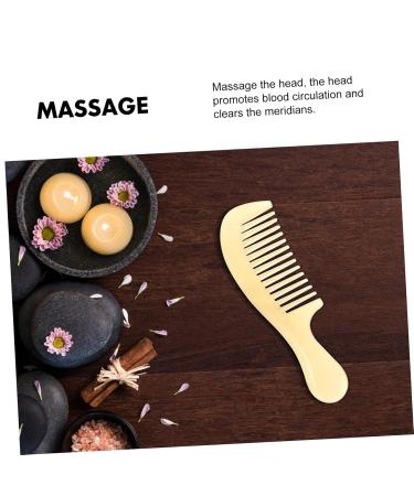 Beaupretty Horn Comb - 1pc Hair Cutting Tool for Professional & Household Use | International Shipping Available - Buy Online on GoSupps.com