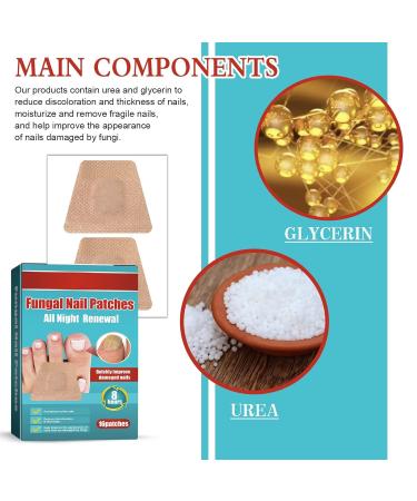 Toe Nail Patches for Fungus - Fast & Effective Nighttime Renewal | 16 Safe Fungal Nail Patches for Ultimate Foot Care - Buy Online on GoSupps.com