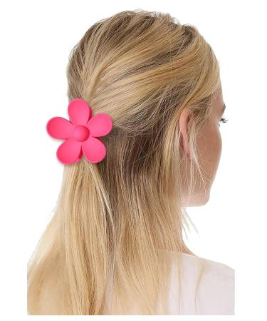 8PCS Acrylic Flower Hair Claw Clips for Women - Pastel Floral Shaped Hair Barrettes - Strong Hold Jaw Clamp for Styling Thick & Thin Hair - Buy Online on GoSupps.com