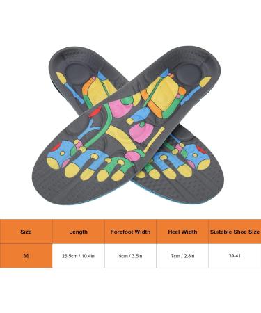 Kadimendium Magnetic Insoles for Pain Relief & Massage | Skin-Friendly Acupressure Shoe Inserts for Flat Feet - Washable for Men & Women (M Code) - Buy Online on GoSupps.com