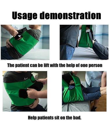 ZZBB Patient Lift Sling Padded Bed Transfer Nursing Sling Transfer Nursing Sling Boards for Bedridden Patient - Patients Positioning Pad for Elderly Bariatric Green - Buy Online on GoSupps.com