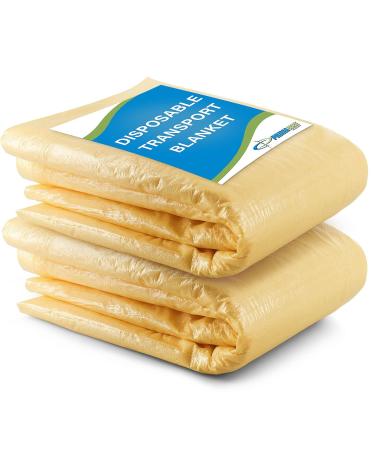 Primacare Disposable Transport Foam Blanket Yellow