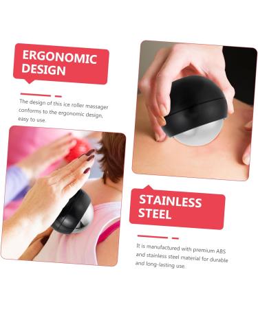 Magiclulu 3-in-1 Hand Massage Ball - Cold Therapy Fitness Gift for Men | Promote Blood Circulation & Foot Massage | Yoga Roller & Ice Cream Roller Ball - Buy Online on GoSupps.com