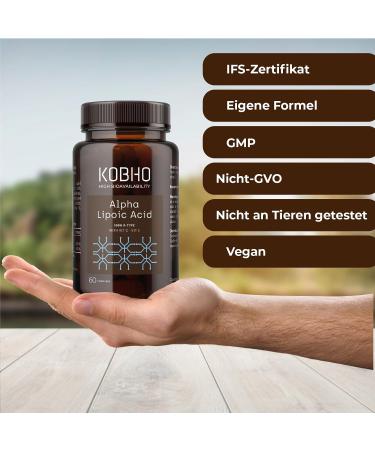 R Alpha Lipoic Acid - Strong Antioxidants with Vitamins C & E | Cholesterol & Sugar Control | AppetiMmer | Anti-Inflammatory | Vegan | 60 Capsules - Buy Online on GoSupps.com