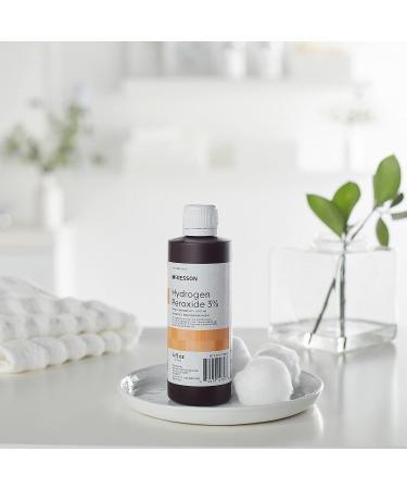 McKesson Antiseptic Hydrogen Peroxide 3% 4oz Bottle - Pack of 24 - Buy Online on GoSupps.com
