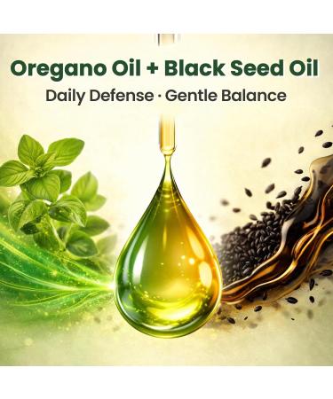 Oil of Oregano Drops with Black Seed Oil Turmeric Oil Vitamin E & Olive Oil Based Immune Digestive Cleanse & Detox* 80% Carvacrol Cold-Pressed Natural Aceite de Oregano 2 Fl Oz 8 Month Supply 2 Fl Oz (Pack of 1) - Buy Online on GoSupps.com