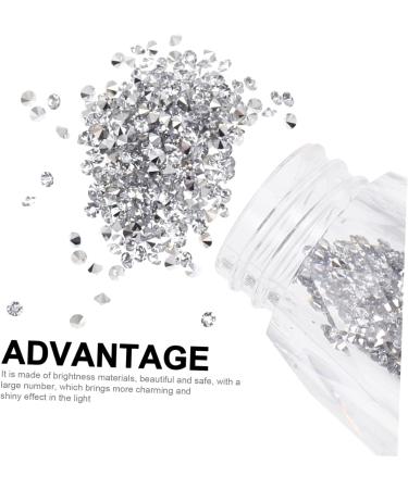 Beatifufu 3 Boxes Nail Art Accessories Nail Tech Accessories DIY Manicure Ornament Mini Nail Crystals Micro Pixie Nail Art Nail Embellishments Rhinestone Nail Beads Metal Bottled 3D Resin 6x2.5cm - Buy Online on GoSupps.com