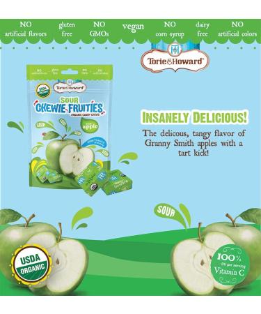 Torie and Howard Chewie Fruities  Sour Apple  4 Ounce 1 - Buy Online on GoSupps.com