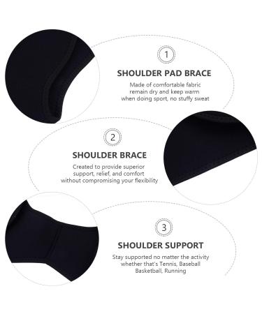 Milisten Double Shoulder Support Brace | Warm Compression Sleeve for Rotator Cuff Relief - International Shipping Available - Buy Online on GoSupps.com