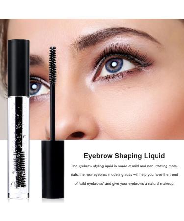 Clear Eyebrow Setting Gel Eyebrow Styling Liquid with Mascara Brush Long Lasting Waterproof Non-Marking Clear Eyebrow Gel - Buy Online on GoSupps.com