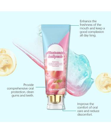 Dentifrice La Niacinamide: limination Efficace Du Tartre Blanchiment Des Dents Et Haleine Fra che For Les Soins Bucco-dentaires Quotidiens(2PCS) - Buy Online on GoSupps.com