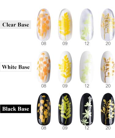 4 Colors Nail Polish Set Printed nail polish Plastic Bottle Portable Nail Pigment Stamping Nail Design Manicure Drawing Nail Art Tool 10ml (16) Yellow - Buy Online on GoSupps.com