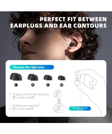 Noise Cancelling Ear Plugs for Sleeping - Reusable -30dB Silicone Hearing Protection | Ideal for Sleep & Focus - Buy Online on GoSupps.com