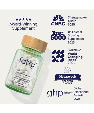 Fatty15 C15:0 Pentadecanoic Acid Supplement The Longevity Nutrient - 90 Vegan Capsules - 3X Cellular Benefits of Fish Oil EPA Omega 3 Supplements - Liver Support & Mitochondrial Health 90 Count (Pack of 1) - Buy Online on GoSupps.com