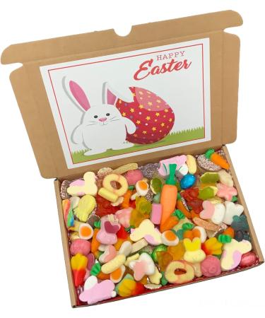 EASTER Sweet box Pick N Mix Hamper Personalised Easter Sweet Box Hand made - Made to order Happy Easter Gift for Easter (430g) - Buy Online on GoSupps.com