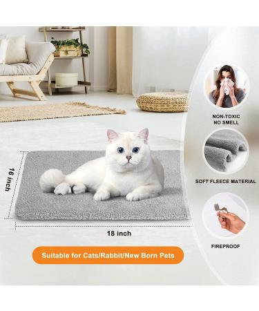 SHU UFANRO Waterproof Pet Heating Pad | Electric Heated Pad for Dogs & Cats | Washable Cover | Indoor Kitten & Puppy Heating Mat | Best for Whelping Box & Pregnant Dogs | M(18 x 16) - Buy Online on GoSupps.com