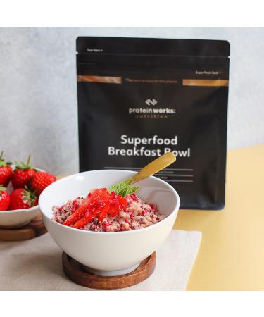 Protein Works Superfood Breakfast Bowl | Summer Berries | High Protein | 600g - Nutrient-Packed Superfood for a Healthy Start - Buy Online on GoSupps.com