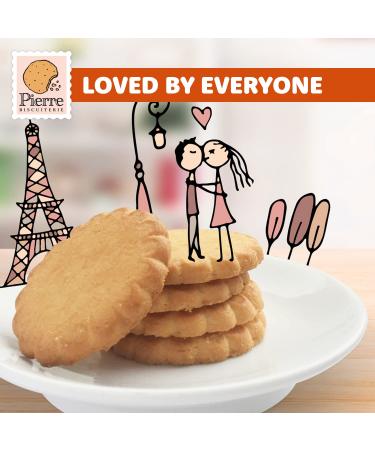 Pierre Biscuiterie French Butter Cookies - 22% Butter - 4.41 Ounce - Pack of 1 - Pure Butter - Buy Online on GoSupps.com
