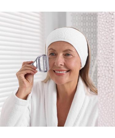 Buy Metal Microneedling Derma Scooter - Anti-Aging Wrinkle Reduction Pore Minimizer & Hair Loss Solution for Face & Body - Buy Online on GoSupps.com