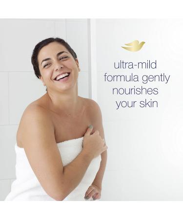 Dove Beauty Bar 4 Bars Pack - More Moisturizing & Fragrance-Free Hypoallergenic Sensitive Skin Cleanser 3.75 oz - Buy Online on GoSupps.com