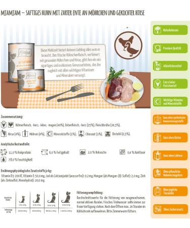 MjAMjAM Tasty Chicken with Duck Carrot and Baked Millet - Buy Online on GoSupps.com