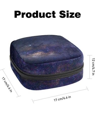 Galaxy Starry Sky Sanitary Napkin Storage Bag - Portable Period Kit Pouch Color 6 - Buy Online on GoSupps.com