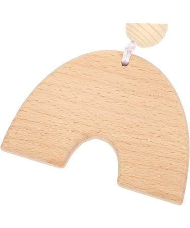 20 Pcs Baby Gym Wooden Teether Car Decorations - Hanging Wood Toy Set for Newborns | Infant Gym Plaything Chew - Green - Buy Online on GoSupps.com