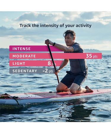 Amazon Halo View Fitness Tracker | Color Display for Heart Rate, Activity, Sleep Tracking | Active Black Medium/Large Sport Band - Buy Online on GoSupps.com
